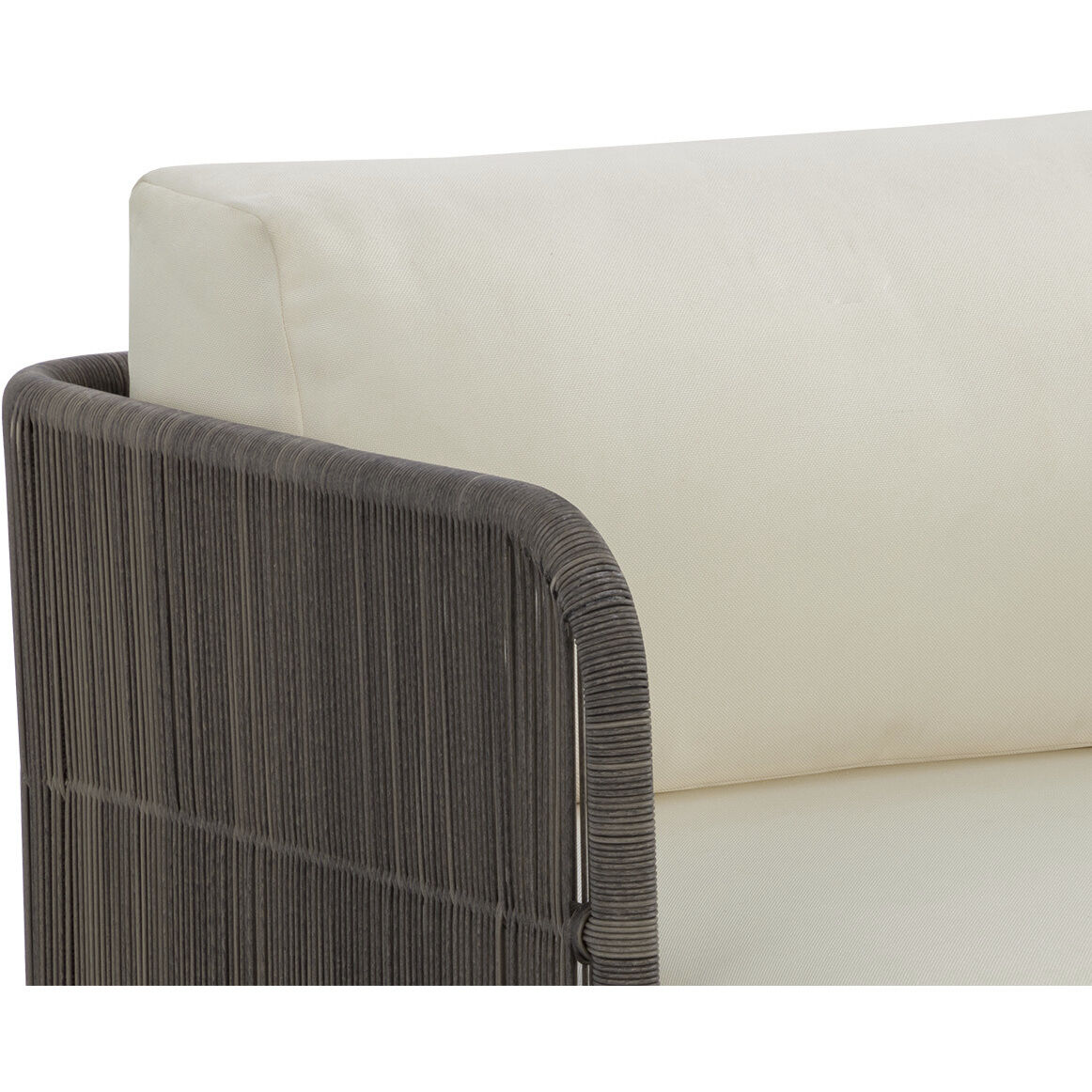 Ravenna Stinson Cream Outdoor Swivel Armchair, Swivel